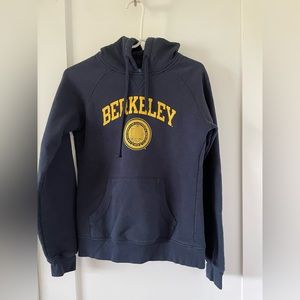 Authentic Champions college sweatshirt hoodie UC Berkeley navy women’s S